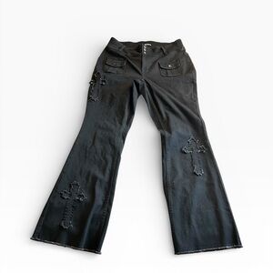 Hot Topic Black Buttoned Pants